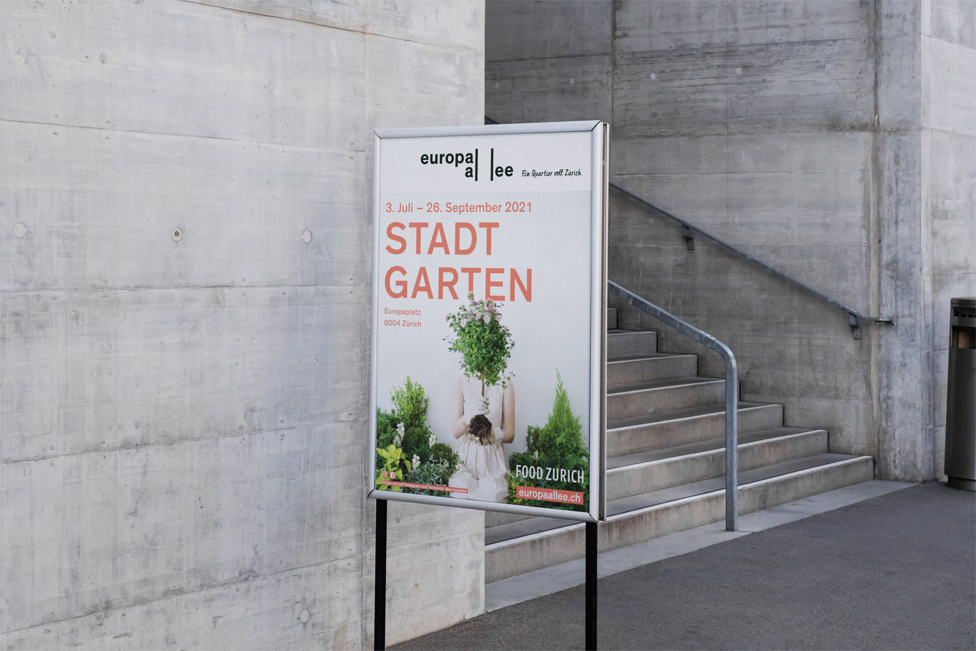 Europaallee Beschilderung
